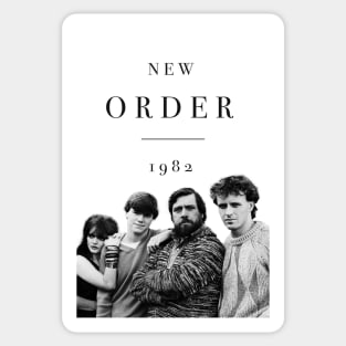 New Order 1982 Sticker